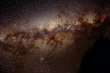 Dusty galaxy from Coonabarabran