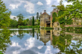 Tower reflections, Scotney Castle