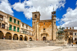 Pizarro Statue and San Martin Church, Trujillo