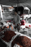 Un marché sur la route