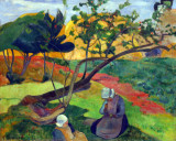 Landscape with Two Breton Women