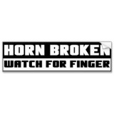 Horn broken