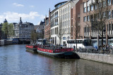 Barge bike parking