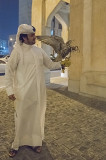 A man and his falcon