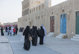 Shoppers at Al-Wakrah