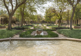 Enjoying the fountain, Al Yamamah Garden