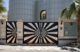 The sunburst gate