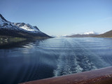 Spegelblankt hav, nsta hamn blir Troms.