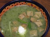 Vegan Cilantro Soup, Sopa de Cilantro