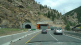 Twin Tunnels Construction near Idaho Springs