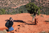 Cathedral Rock-Taking a Photo