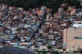 Viewed from our hotel: the favela Pavãozinho at Copacabana. 