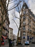 Rue des Pyrénées corner with Rue du Retrait; another typical building of Paris.