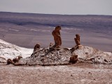 Valle de la Luna: the Three Maries (tres Marias).