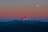 Mt Hood From Larch Mountain