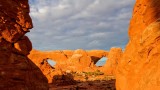 The Windows Through Turret Arch