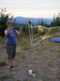 bubbles on the mountain