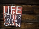 Life is better at the cabin