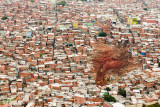 favela sao paulo from air favela