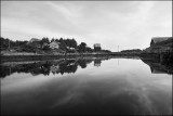 Water and sky........