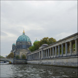 Lustgarten and Berliner Dom from a riverboat....