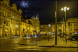 Moon over Malastranska Namesti, Prague....