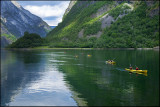 Kayaking in the Nryfjord.....