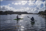 My brother and me kayaking....