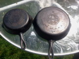 Old School Griswold Cast Iron Pans