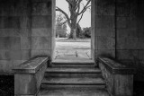 Entrance to the arboretum