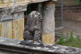 Montecatini Terme_Lion statue in Roman or pseudo-Roman ruins