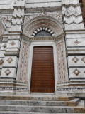 Baptistry doorway detail