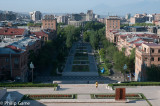 Looking down the Cascade, Yerevan