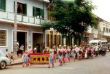 Chinese funeral procession in Phnom Penh, 1966 (S.W. Game)