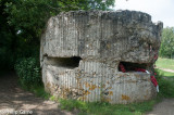 British bunker (pillbox) built atop a German one at Hill 60