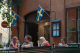 At a Gamla stan cafe