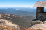 360-degrees views over the Australian Alps from The Horn on Mt Buffalo