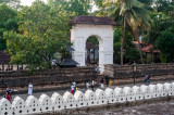 Looking out from the Temple of the Tooth 