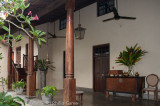 Verandah of a luxury hotel, Galle Fort