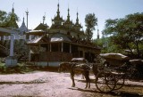 Local transport, Kyaukpadaung, central Burma