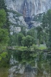 Yosemite NP - Yosemite Falls Reflection.tif
