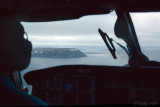 Approaching Gambell Airport - Nadering van Gambell Airport