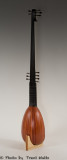 15th. Century French Theorbo. Back view.