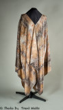Dress made from hand-dyed silk.