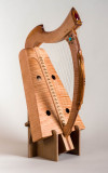 A Lap Harp.
