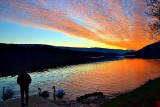 Sunset on the river  DSC_0512gpb