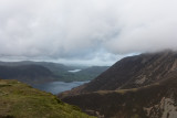 Crummock Water and Loweswater from summit of Whiteless Piike