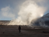 Sunrise at Tatio Geysers, Atacama