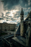 The Louvre in Paris from an unusual POV