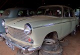 Graveyard of old cars